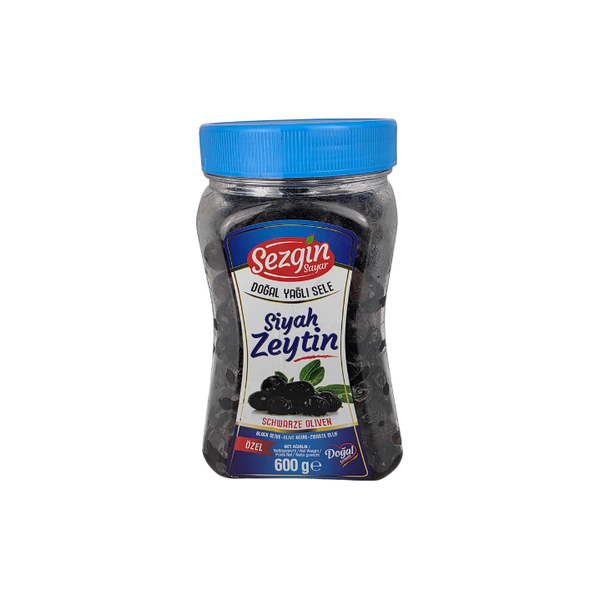 Sezgin Black Olives 600g 