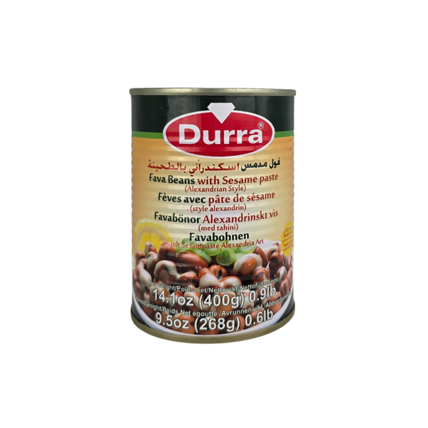 Durra Alexandrian Fava Beans with Tahini 400g