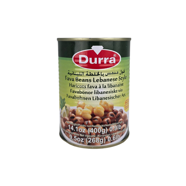 Durra Cooked Fava Beans Lebanese recipe 400g