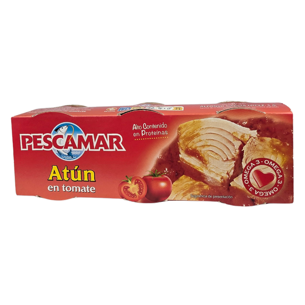 Pescamar Tuna Large Pieces with Tomatoes 3x80g