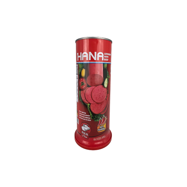 Hana Beef Mortadella with hot Peppers 830g 