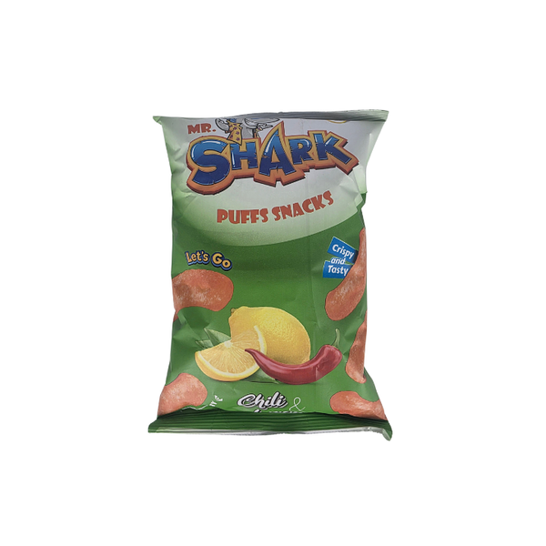 MR.Shark Chips Spicy & Lemon 50g