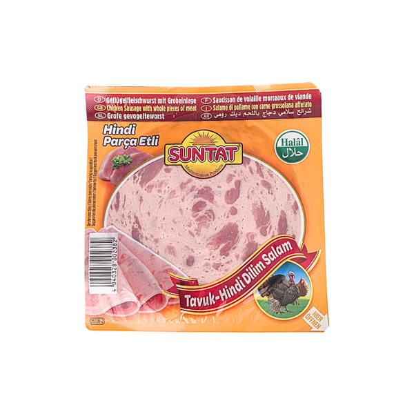 Suntat Hähnchen-Salami-mit Grobeinlage 200g