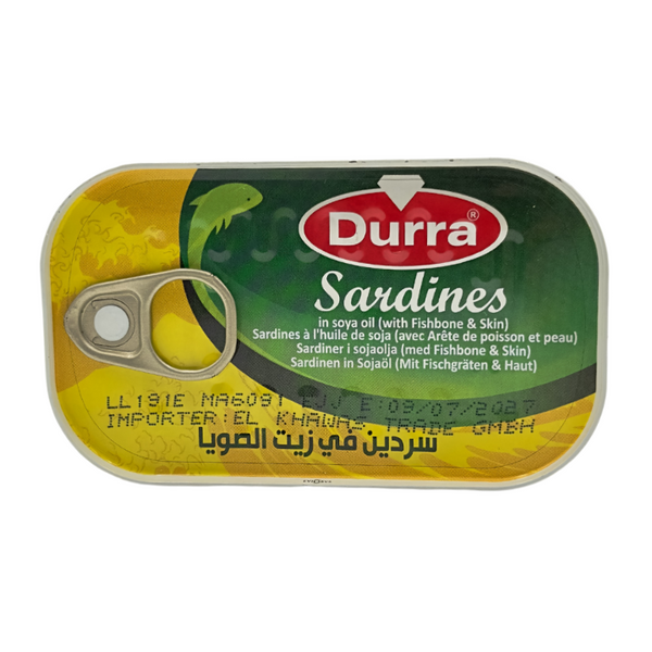 Durra Sardinen in Sojaöl 125g - Otlob