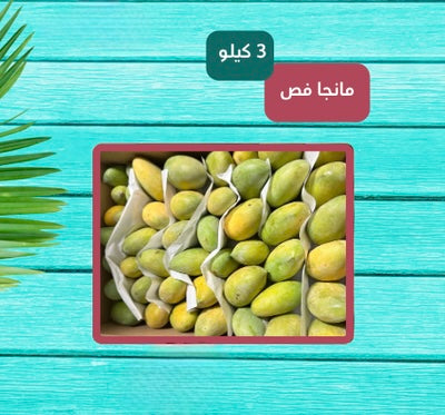 Egyptian Mango Fas 3Kg Box (shipping date 03.09.2025)