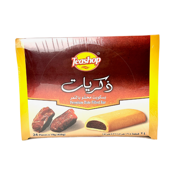 Teashop Zekraiat Premium Date filled Bar 24 Pieces 