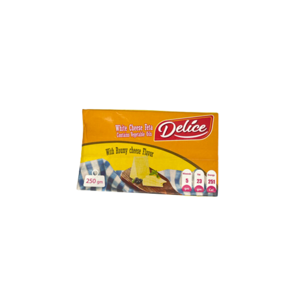 Deles White feta Cheese with Roumy cheese flavor 250g 