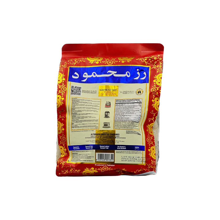 MAHMOOD RICE Basmati Sella-Reis 900g - Otlob