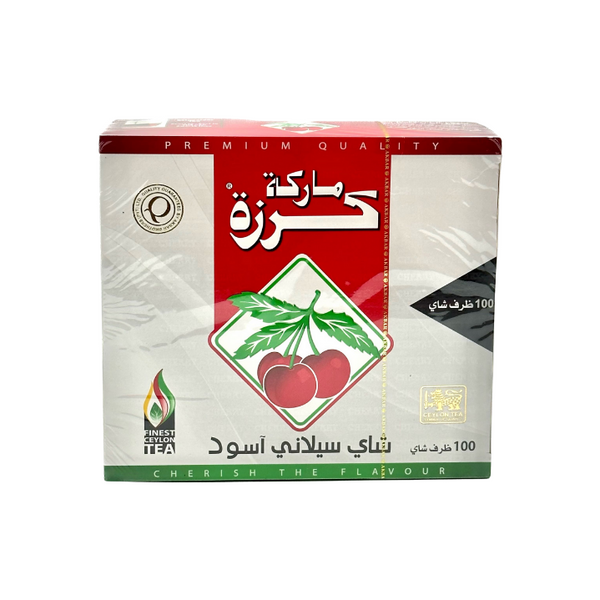 CHERRY BRAND Ceylon-Schwarztee 100 Teebeutel - Otlob