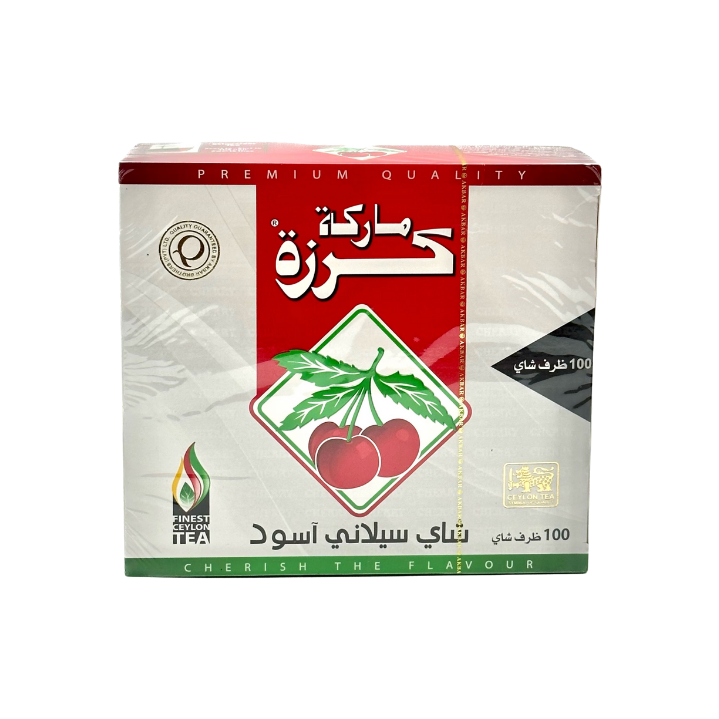 CHERRY BRAND Ceylon-Schwarztee 100 Teebeutel - Otlob