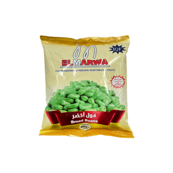 El Marwa Breite grüne Bohne 400g