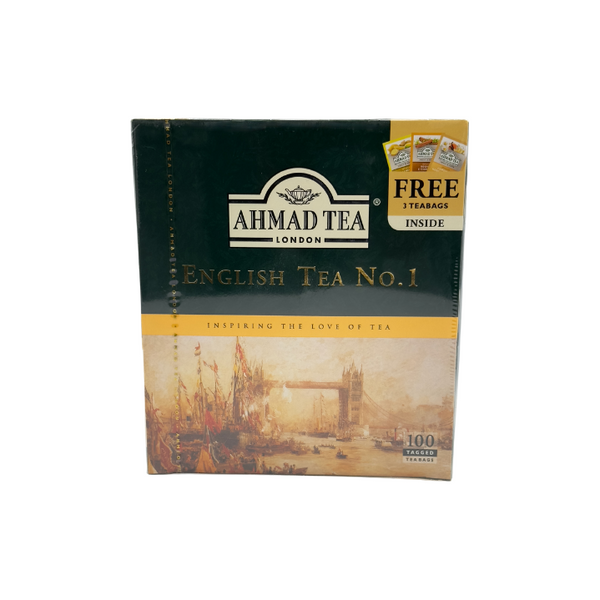 AHMED TEA English Schwarztee 100 Teebeutel - Otlob