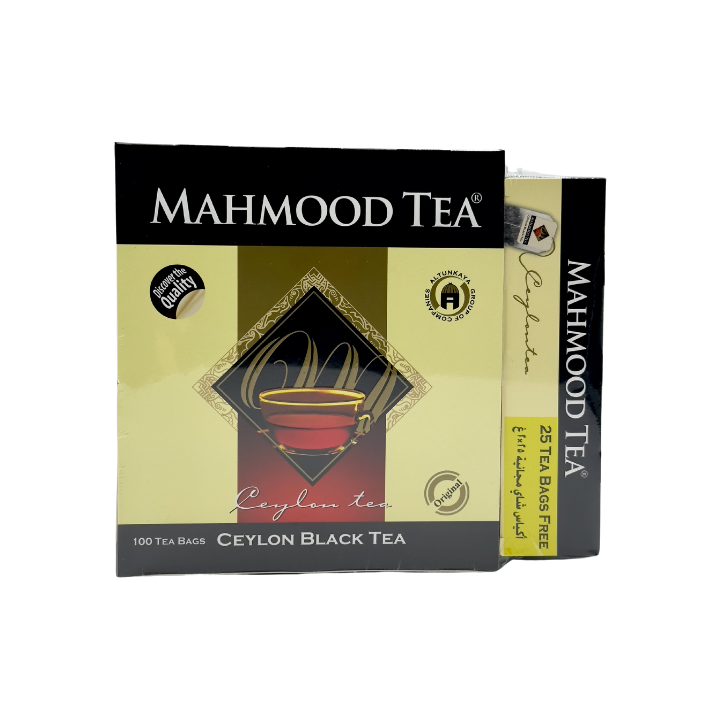 MAHMOOD TEA Ceylon-Schwarztee 100 Teebeutel - Otlob