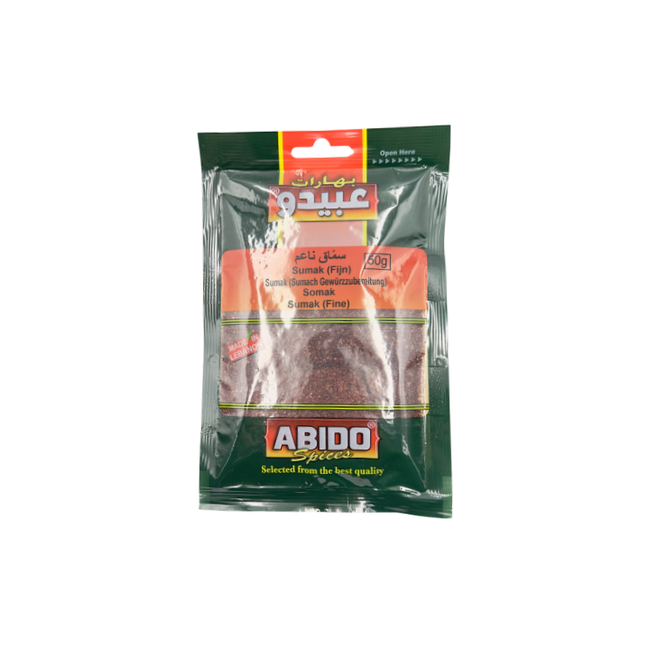 ABIDO Sumak (sumach Gewürzzubereitung) 50g - Otlob