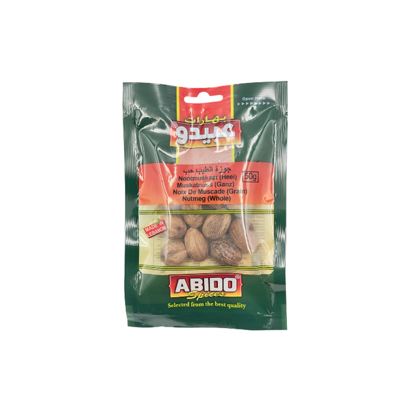 ABIDO Muskatnuss (ganz) 50g - Otlob