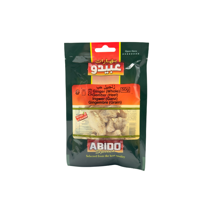 ABIDO Ingwer (Ganz) 50g - Otlob