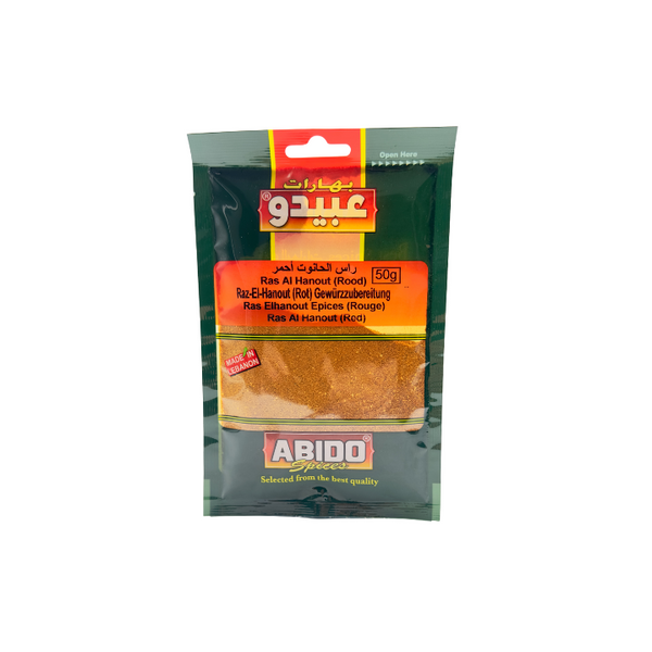 ABIDO Raz-El-hanout (Rot) Gewürzzubereitung 50g - Otlob