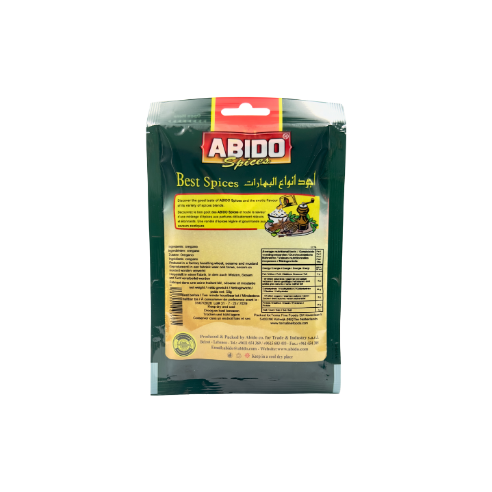 ABIDO Oregano (Gemahlen) 50g - Otlob