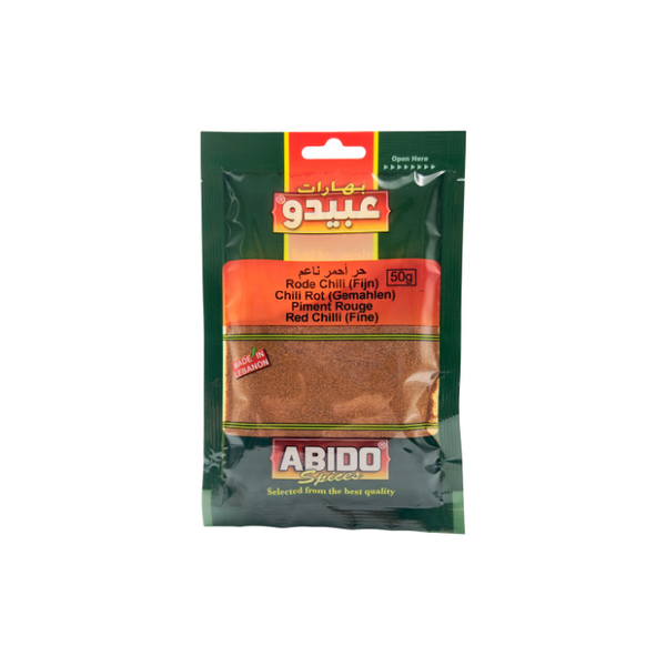 ABIDO Chili Rot (Gemahlen) 50g - Otlob