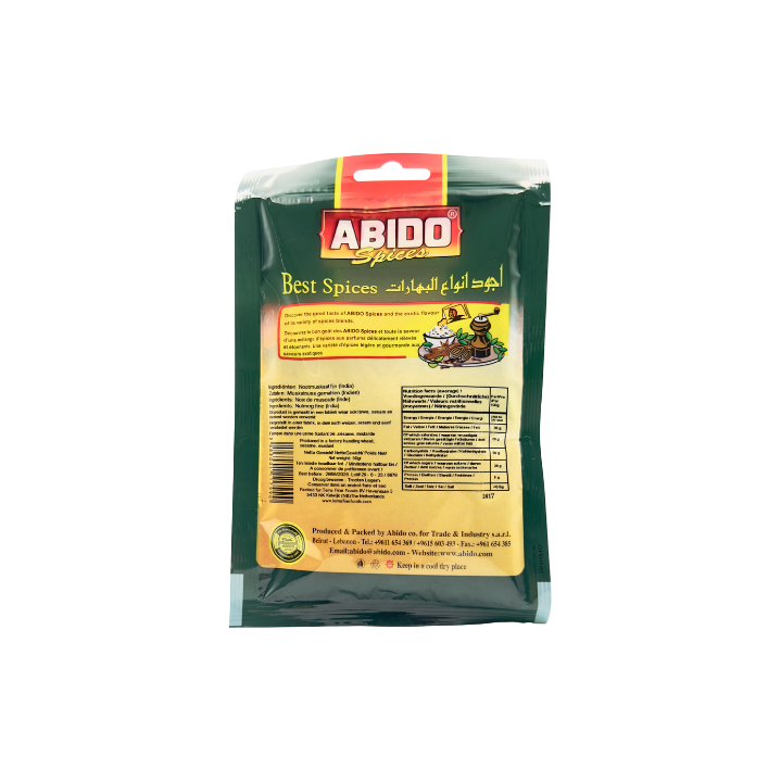 ABIDO Muskatnuss Gemahlen 50g - Otlob