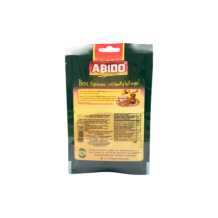 ABIDO Basterma Gewürz 50g - Otlob