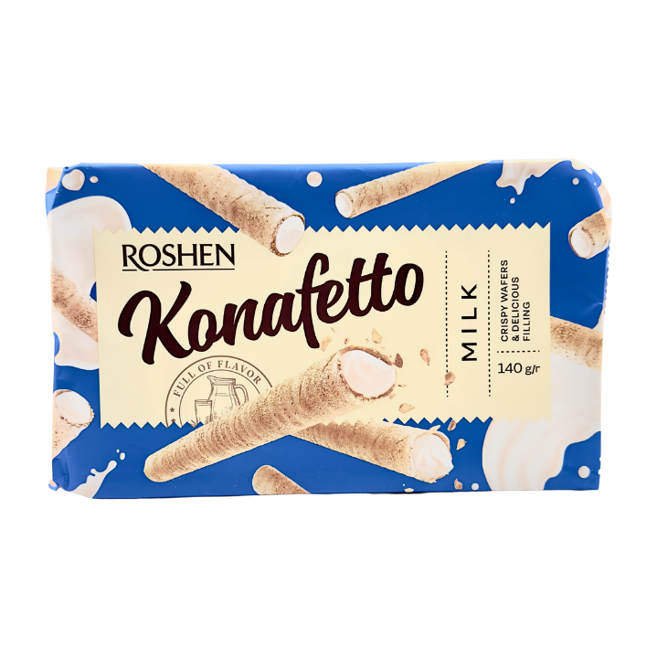 ROSHEN Konafetto Milch Knusprige Waffeln & Leckere Füllung 140g - Otlob