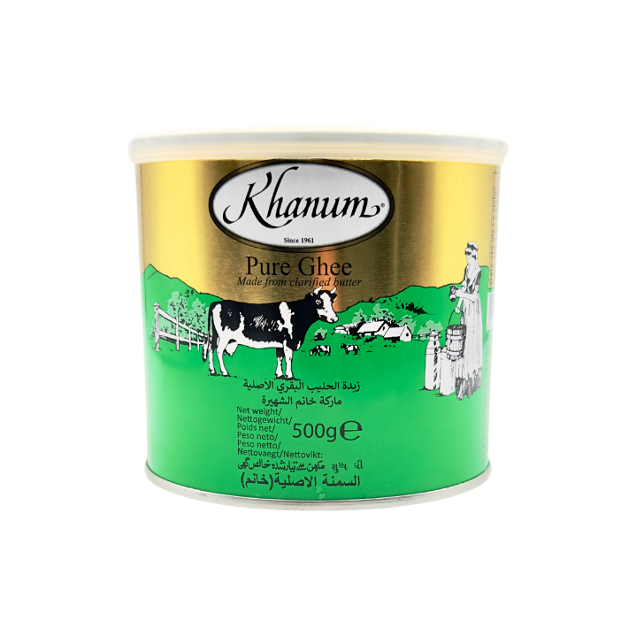 Khanum Reines Ghee aus gekärter Butter 500g - Otlob