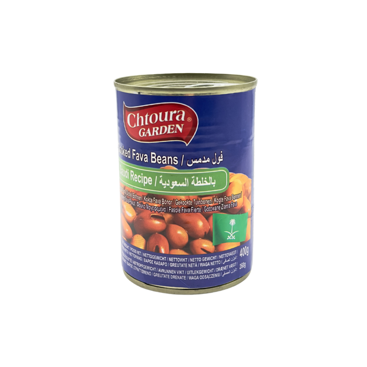 Chtoura GARDEN Gekochte Fava (dicke) Bohnen Saudisches Rezept 400g - Otlob