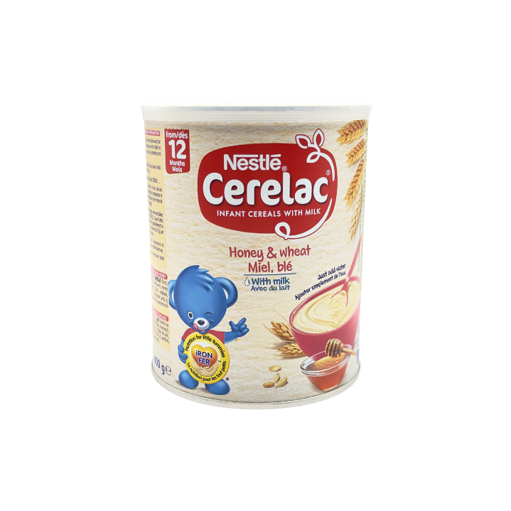 Nestle Cerelac mit Milch (Honig & Weizen) ab 12 monate 400g - Otlob