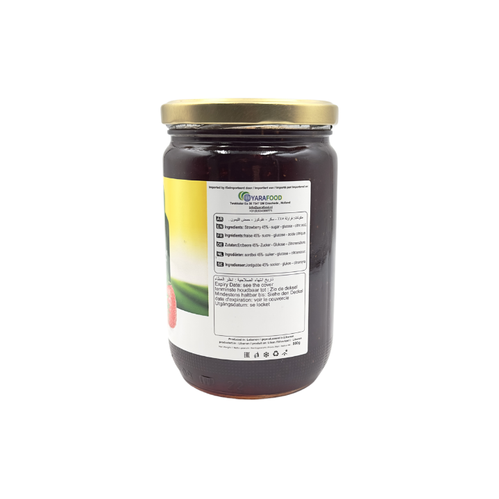 LARA Erdbeermarmelade 800g - Otlob