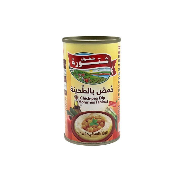 Chtoura Fields Kichererbsen-Dip (Hummus mit Tahini) 185g - Otlob