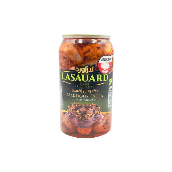 LASAUARD Makdous Extra (gefüllte Auberginen ) Knoblauch 1300g - Otlob