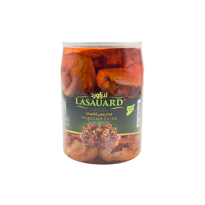 LASAUARD Makdous Extra (gefüllte Auberginen ) 700g - Otlob