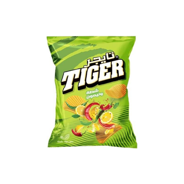 Tiger Chips Chili & Zitrone 100g - Otlob