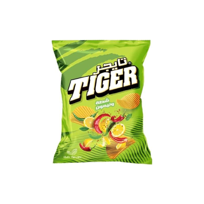 Tiger Chips Chili & Zitrone 100g - Otlob