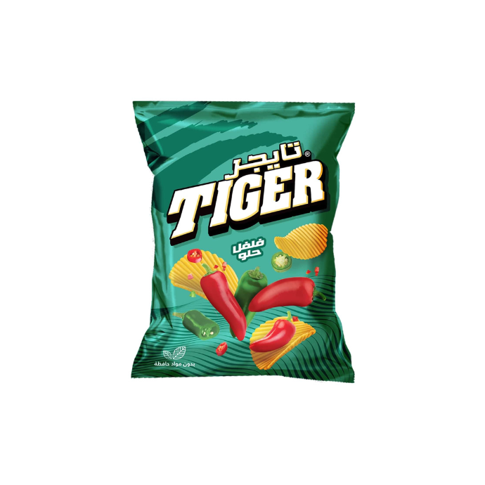 Tiger Chips Paprika Süß 100g - Otlob